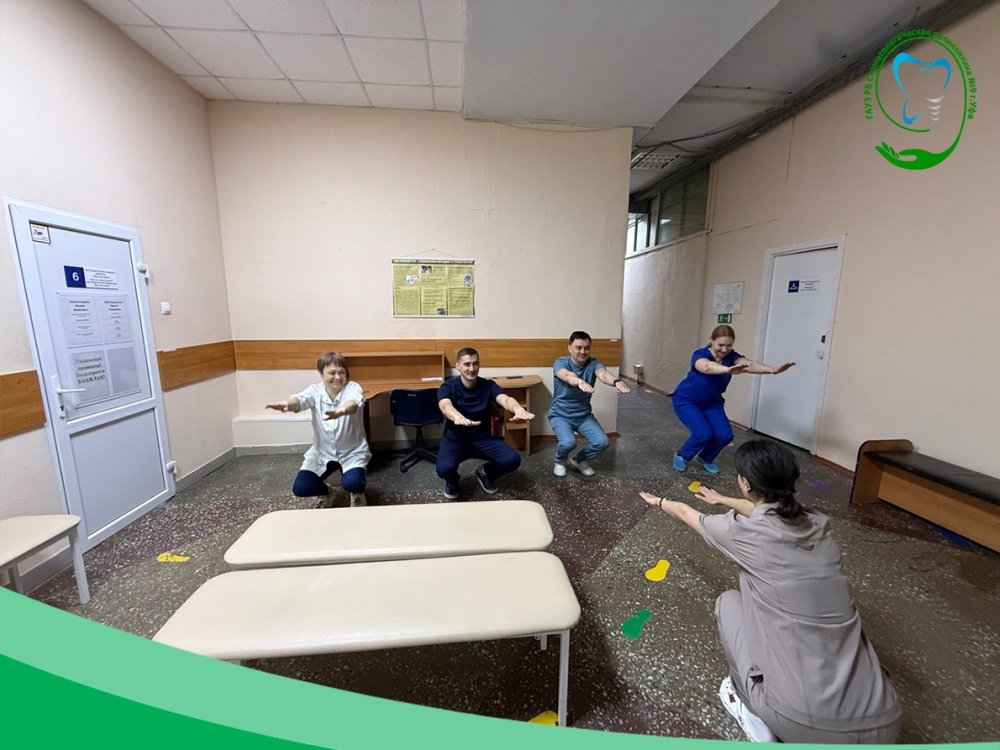 Стоматологическая поликлиника №9 присоединилась к Неделе продвижения здорового образа жизни!